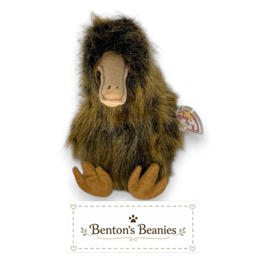 Beak the Kiwi Bird TY Beanie Buddy | Mint Tags