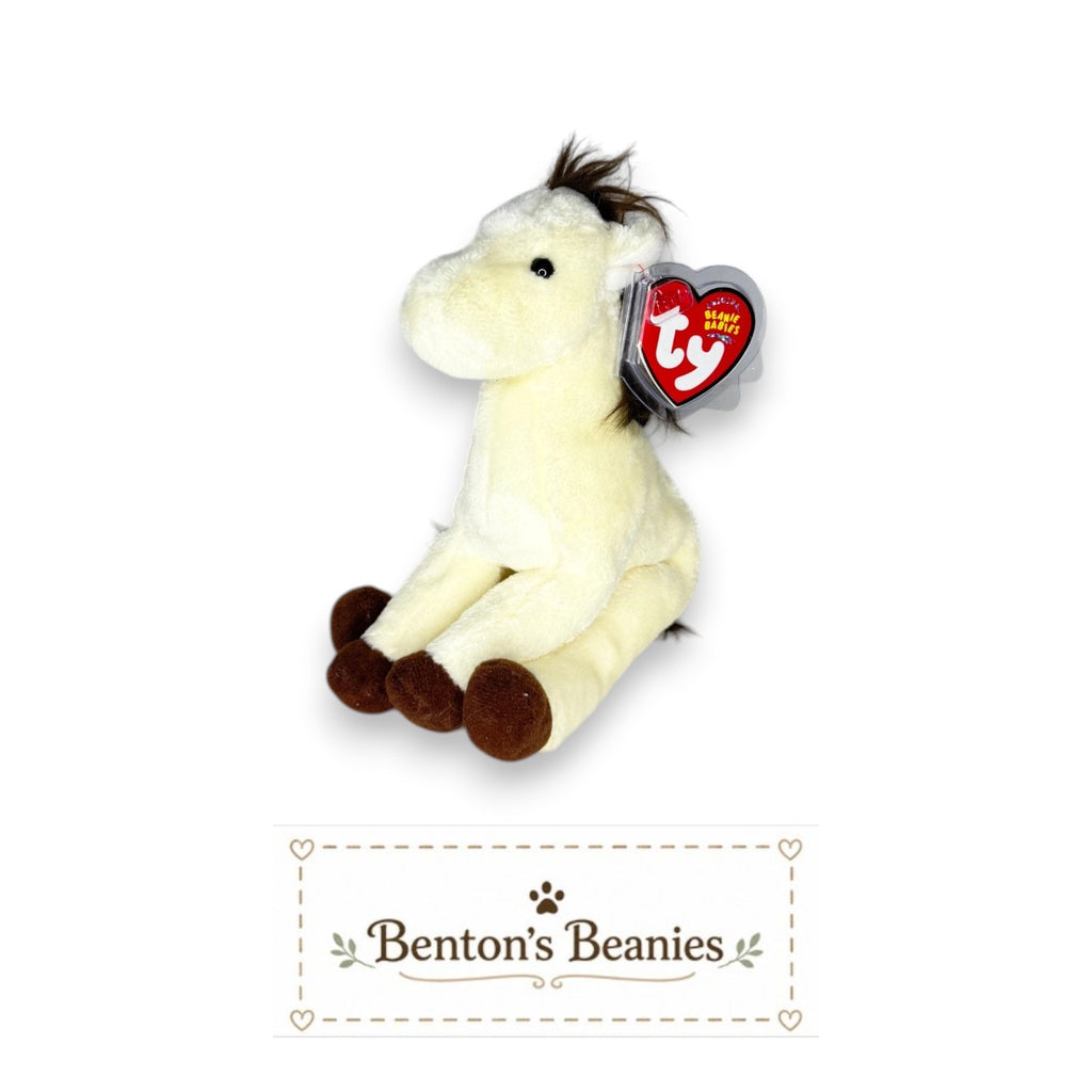 Marshall the Horse TY Beanie Baby | Mint Heart & Tush Tag