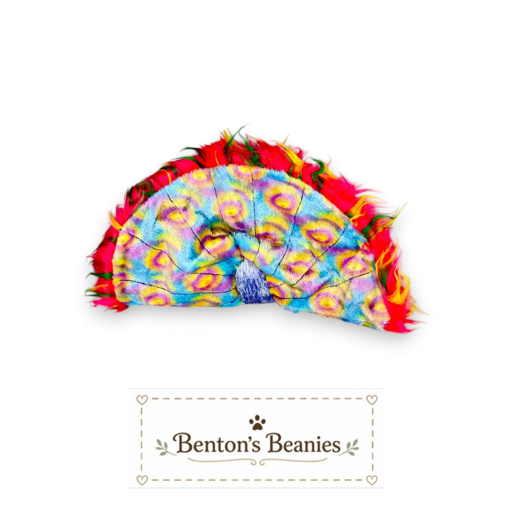 Flashy the Peacock TY Beanie Baby | Mint Heart & Tush Tag