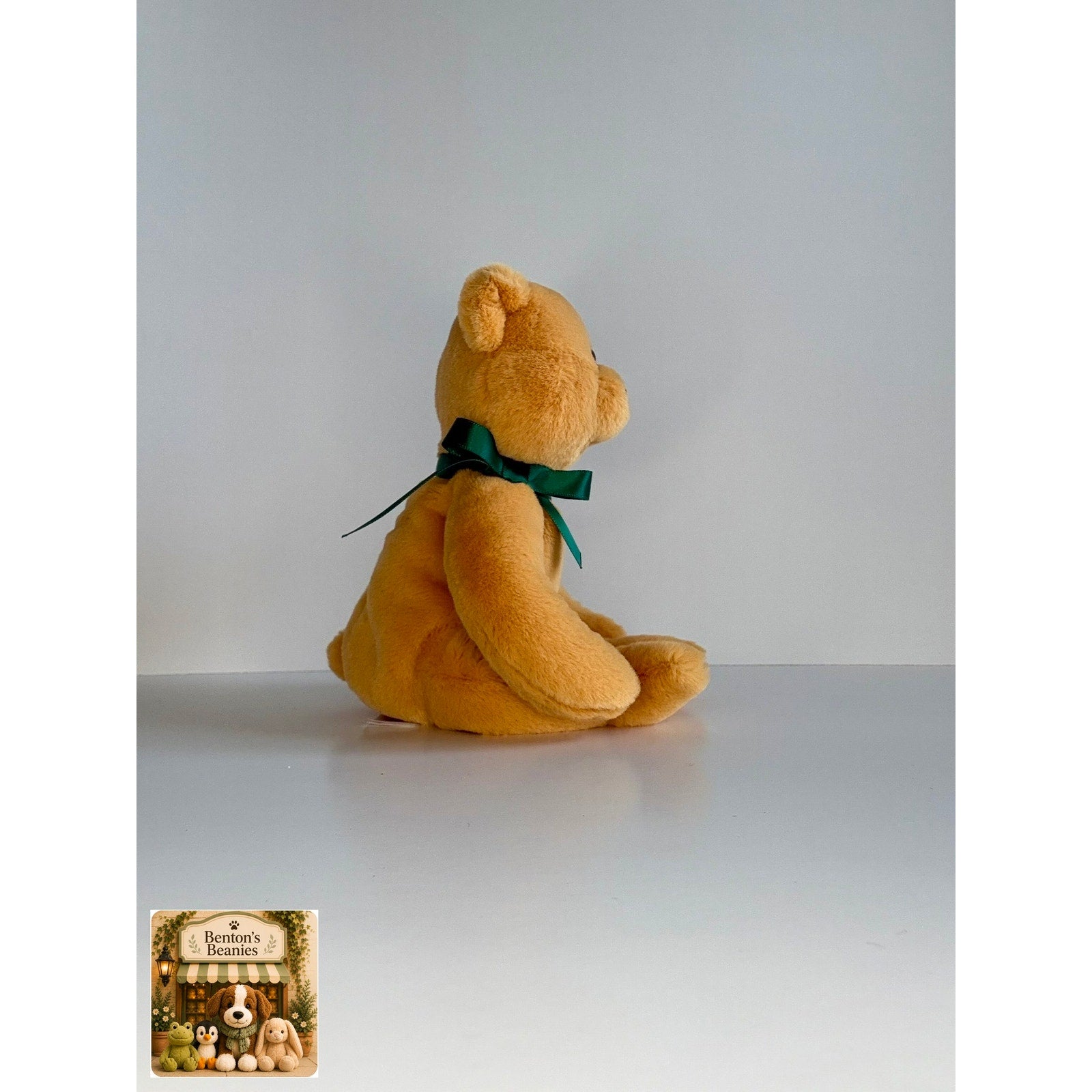 Winston the Bear TY Beanie Baby | Mint Heart/Tush Tag NEW