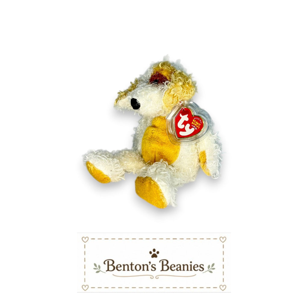 Diggs the Dog TY Beanie Baby | Mint Heart & Tush Tag