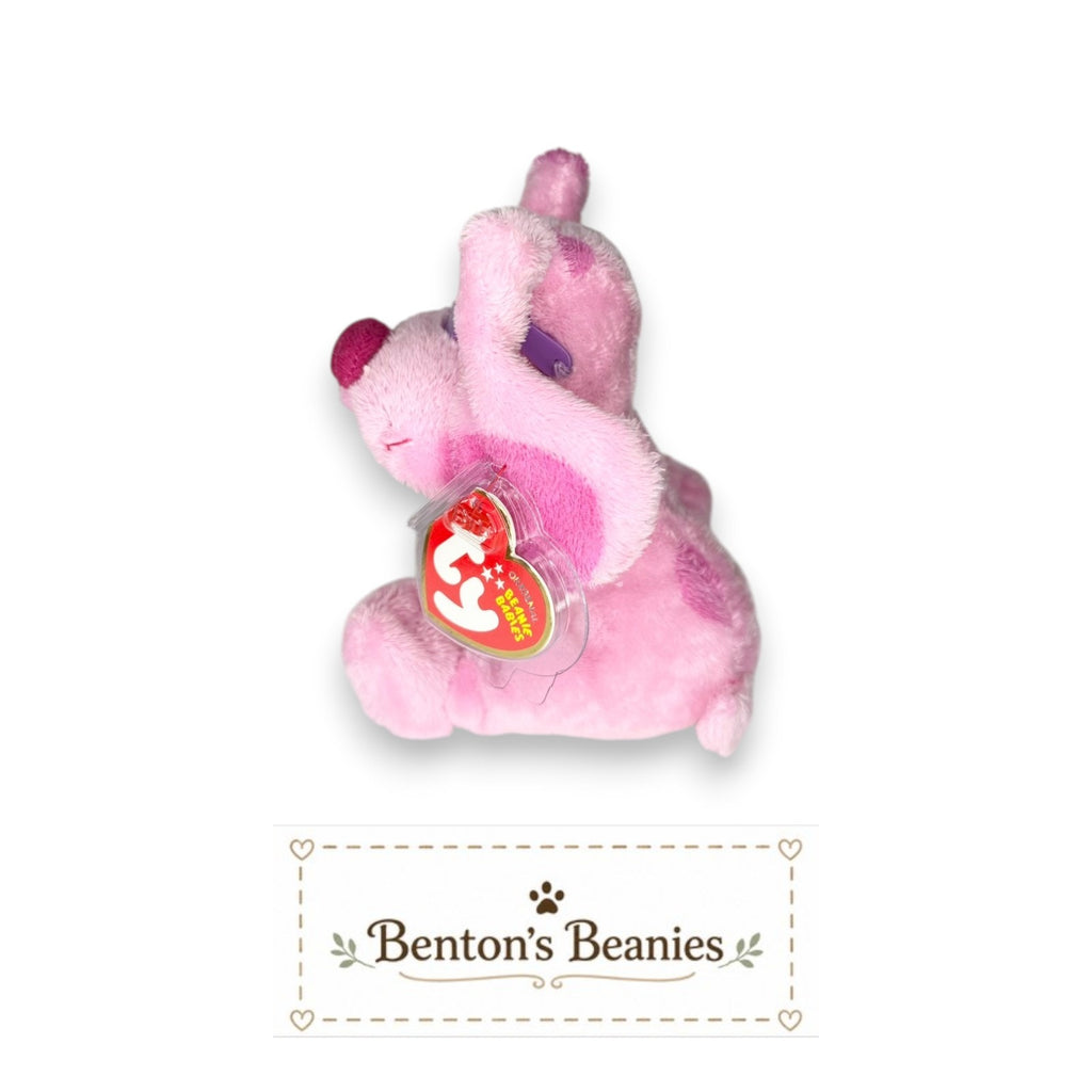 Magenta | Blue's Clues TY Beanie Baby | Mint Heart/Tush Tag