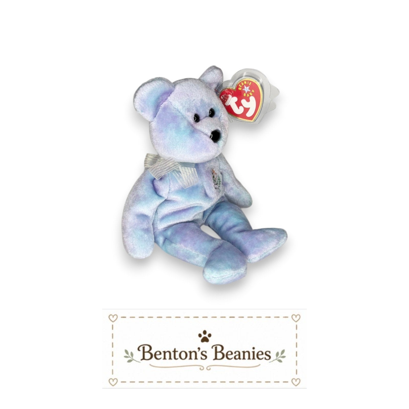 Four Seasons Chiang Mai TY Beanie Baby | Mint Heart Tush Tag