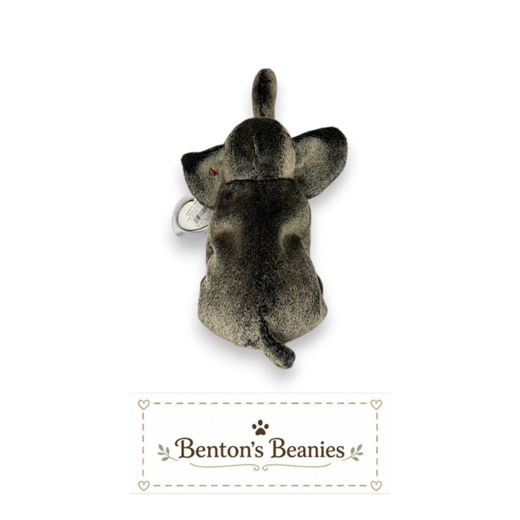Trumpet the Elephant TY Beanie Baby | Mint Heart & Tush Tag