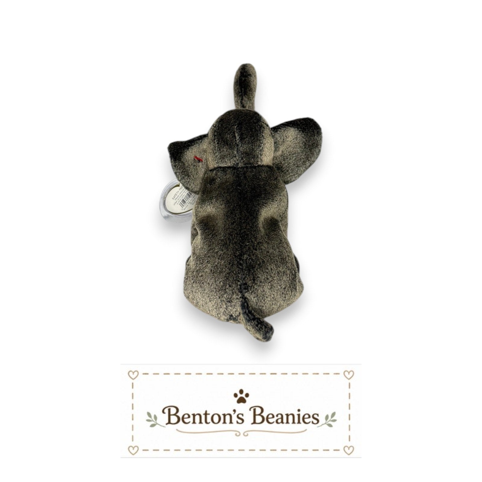Trumpet the Elephant TY Beanie Baby | Mint Heart & Tush Tag