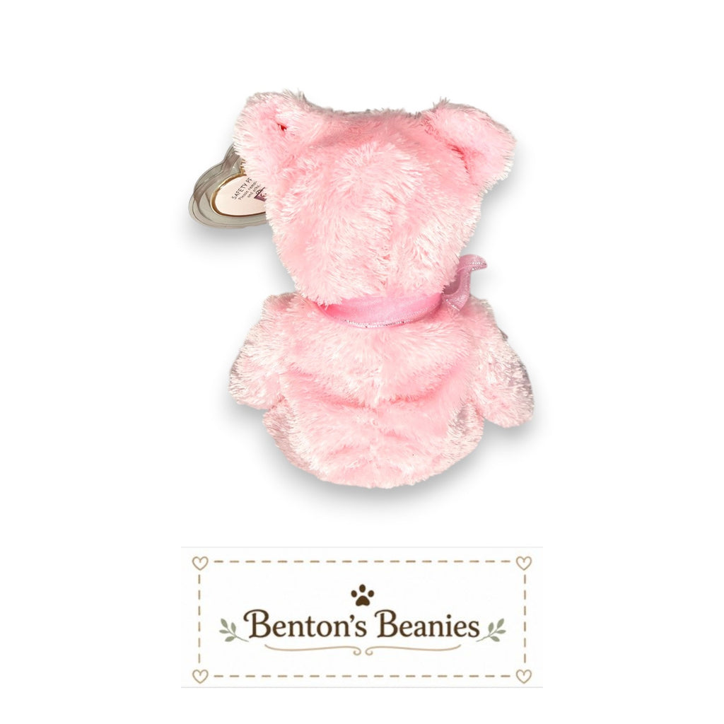 Mom-e 2003 the Bear TY Beanie Baby | Mint Heart & Tush Tag