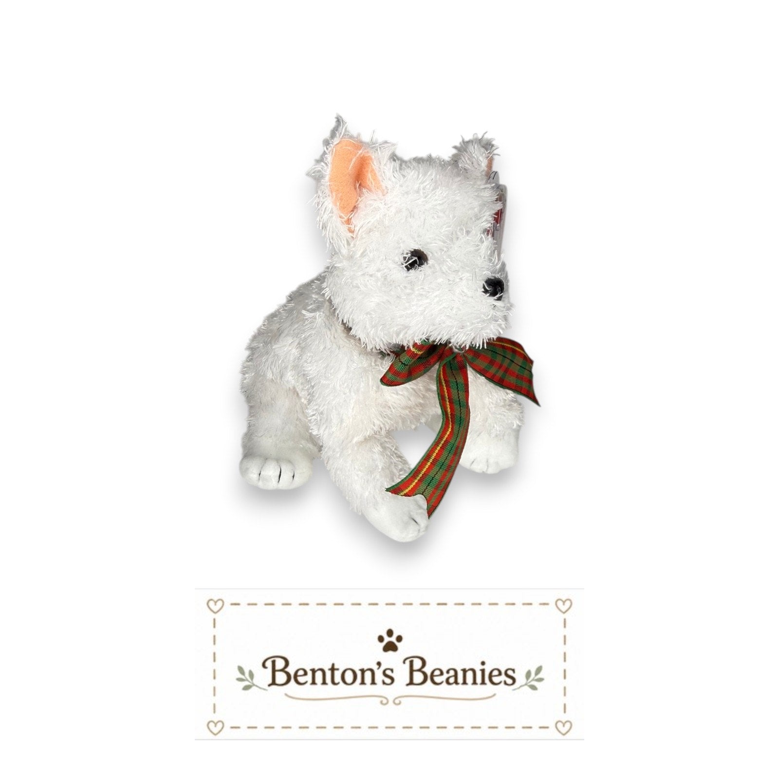Kirby the Dog TY Beanie Baby | Mint Heart & Tush Tag