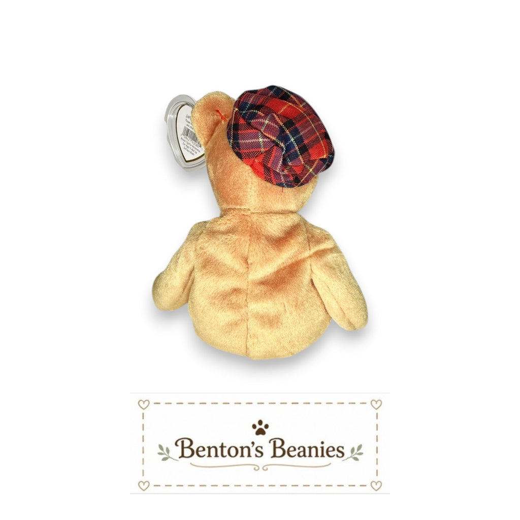 ChariTee the Bear TY Beanie Baby | Mint Heart & Tush Tag
