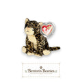 Sneaky the Leopard TY Beanie Baby | Mint Heart & Tush Tag
