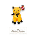Scared-e the Cat TY Beanie Baby | Mint Heart Tag