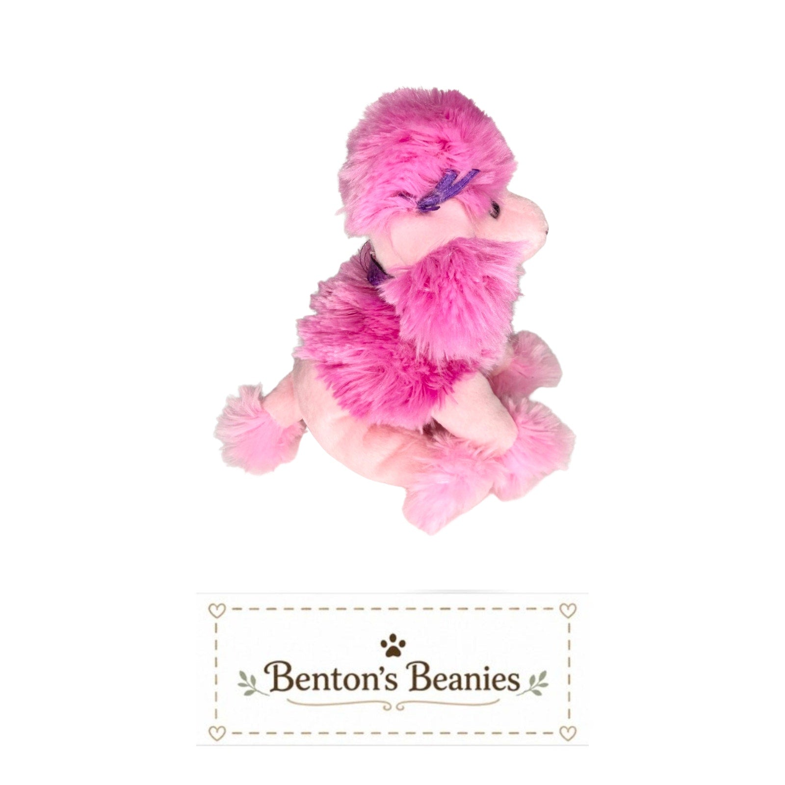 Ooh-La-La the Dog TY Beanie Baby | Mint Heart & Tush Tag