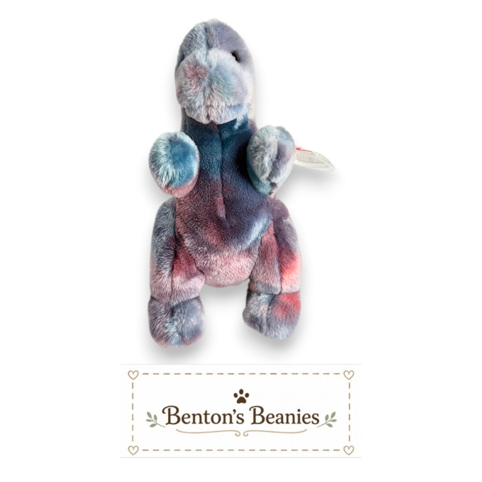 Rex the T-Rex TY Beanie Buddies | Mint Heart & Tush Tags