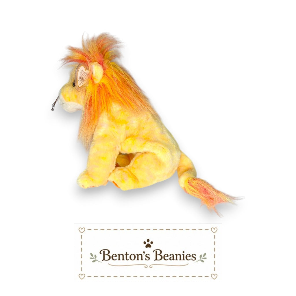 Bushy the Lion Beanie Buddies | Mint Tag