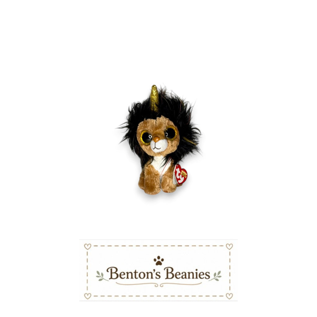 Ramsey the Uni-Lion TY Beanie Boo | Mint Heart Tags