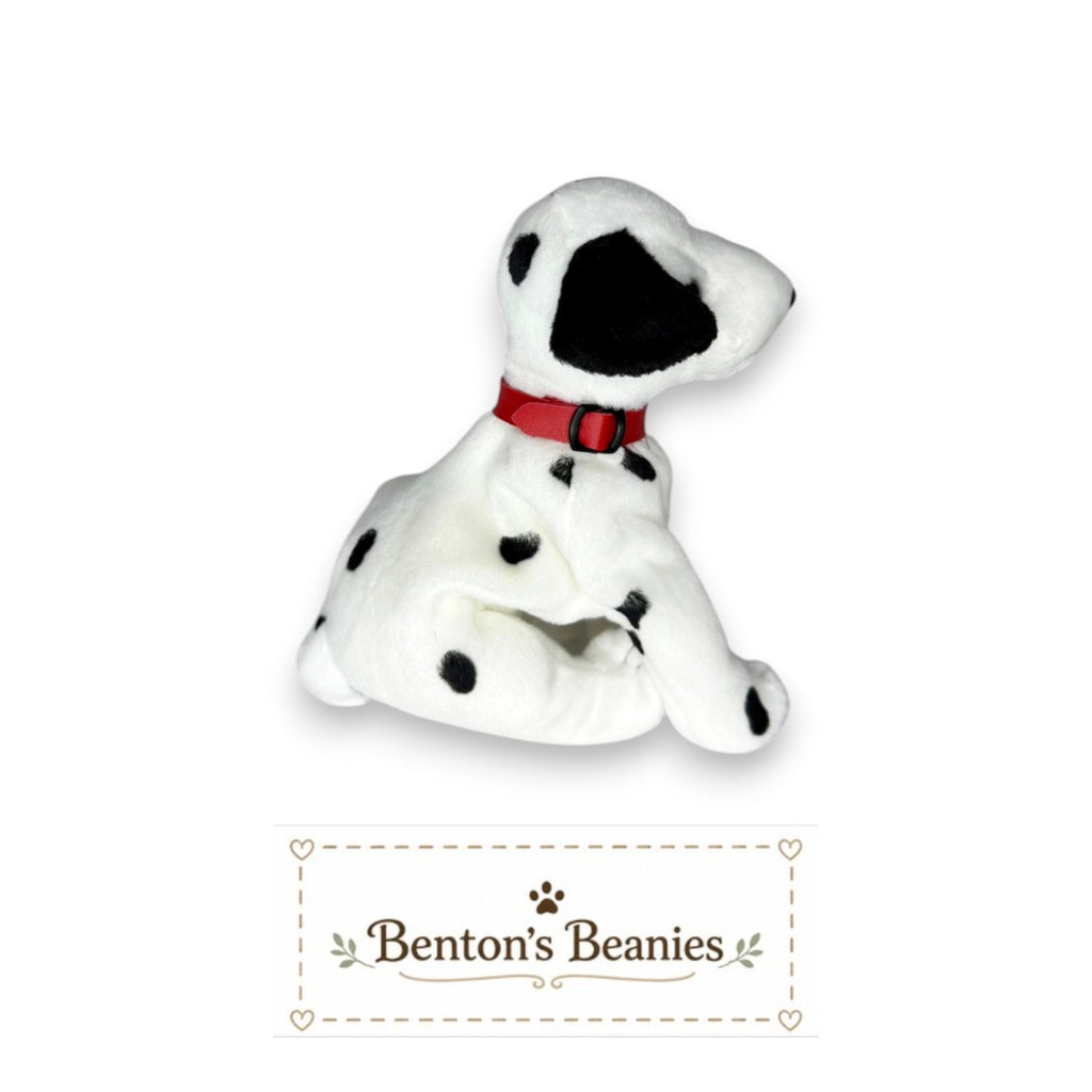 Dizzy the Dog TY Beanie Buddies | Mint Heart & Tush Tags