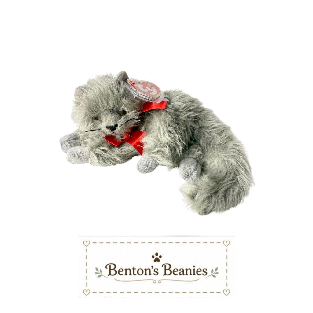 Beani the Cat TY Beanie Baby | Mint Heart & Tush Tag