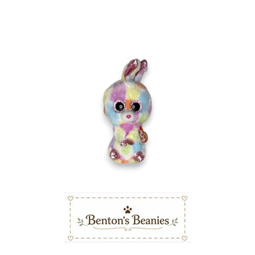 Bloomy the Bunny TY Beanie Boo | Mint Heart Tags