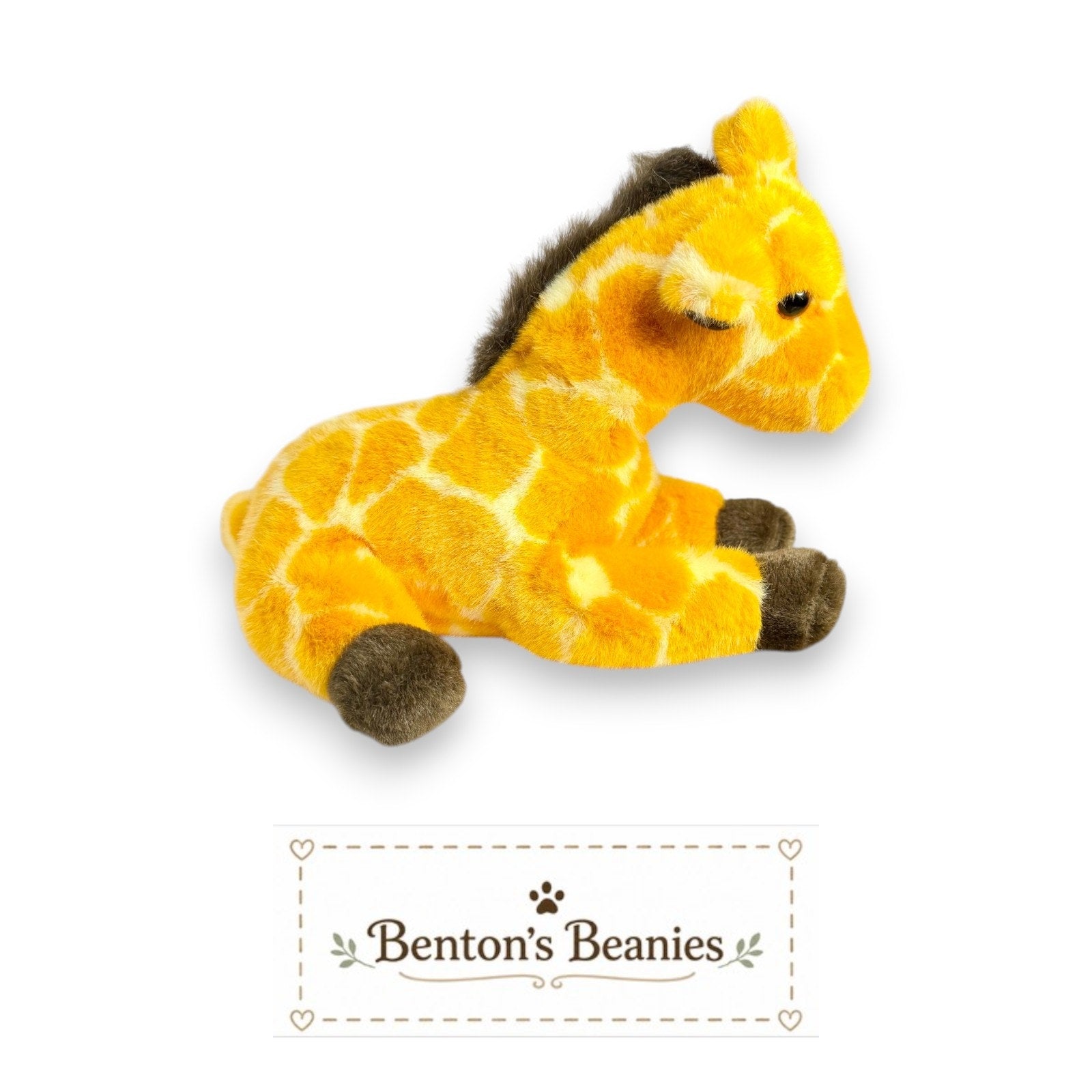 Twigs the Giraffe TY Beanie Buddies | Mint Heart & Tush Tags