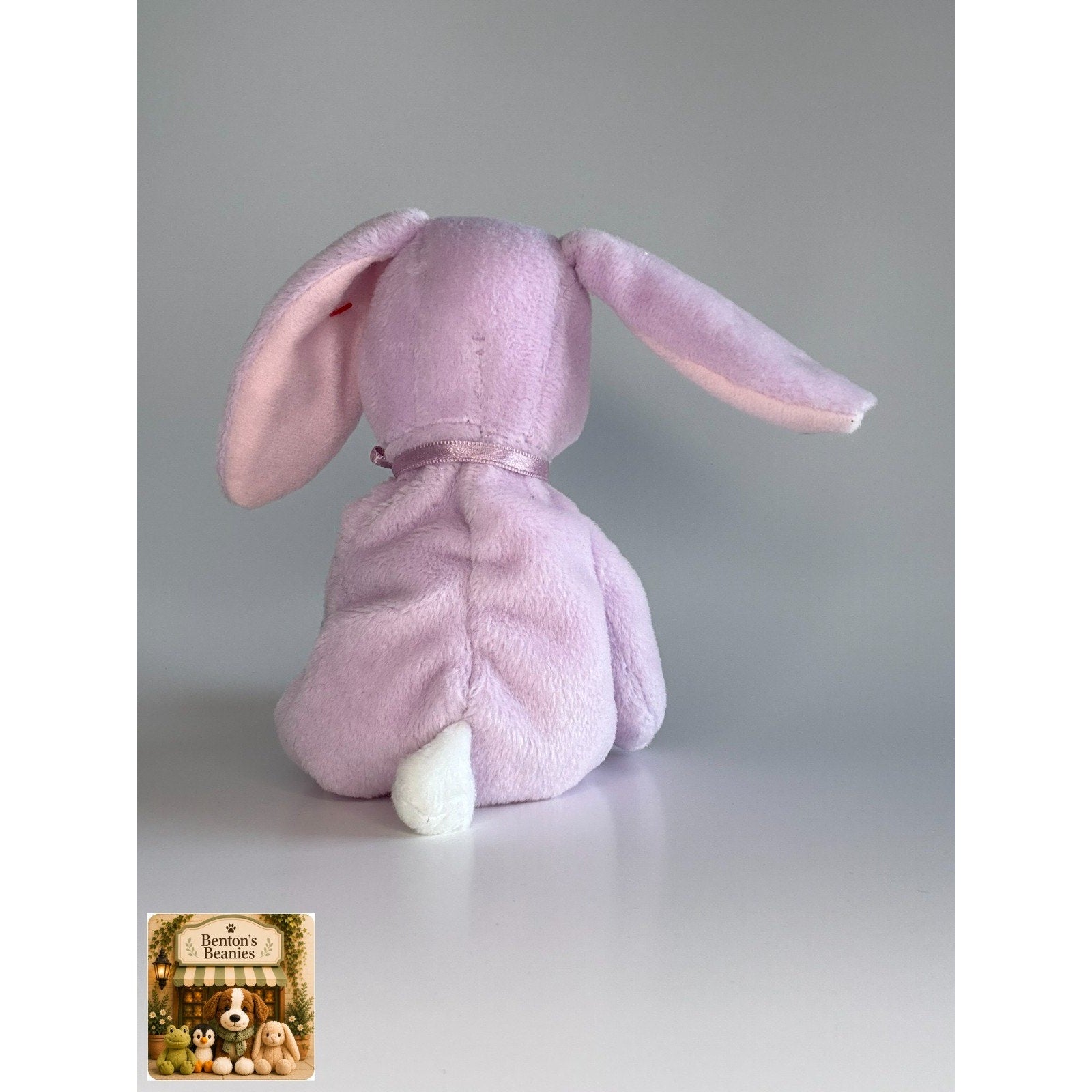 Floppity the Rabbit TY Beanie Baby | Mint Heart & Tush Tag