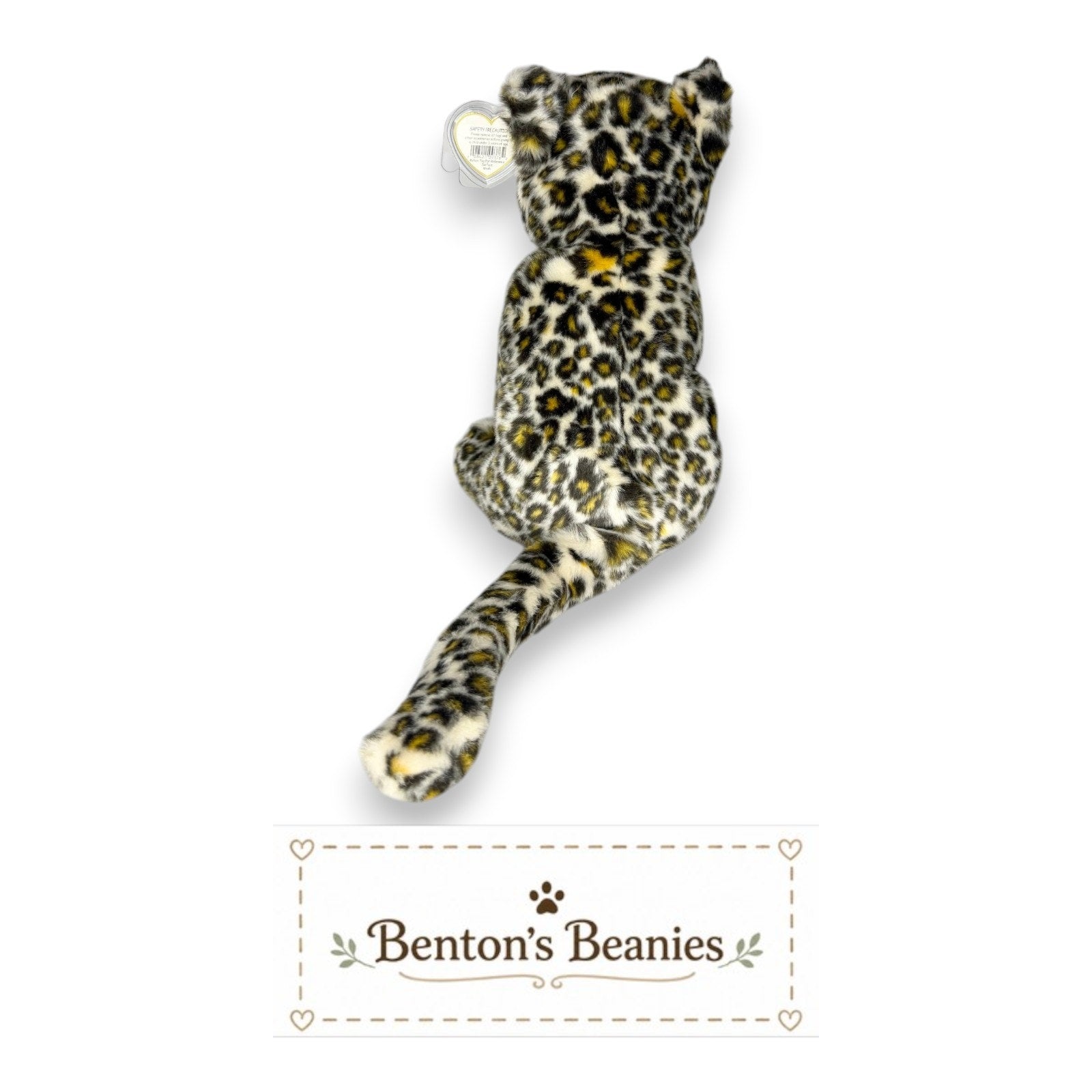 Sneaky the Leopard Beanie Buddies | Mint Tag