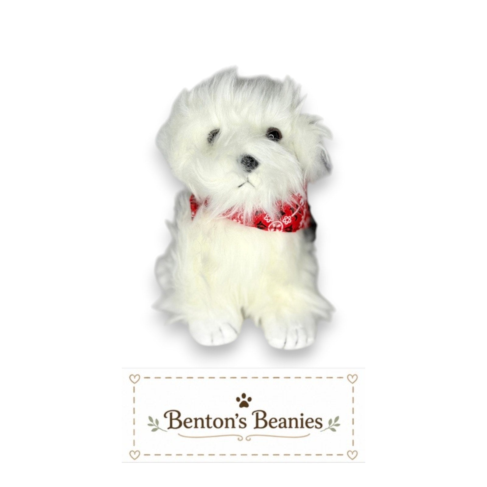 Hobo the Dog TY Beanie Baby | Mint Heart & Tush Tag