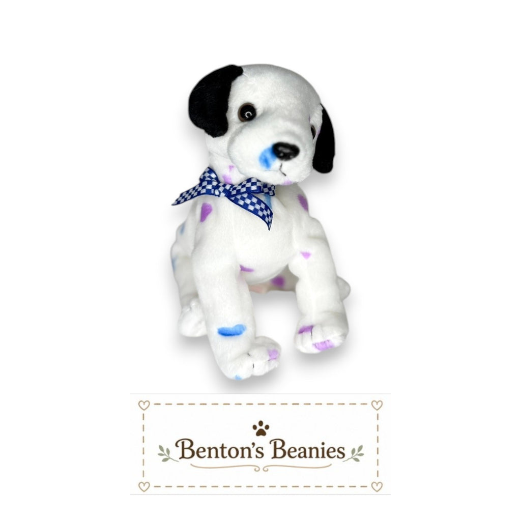 Dizzy the Dog (Pastel Spots) TY Beanie Buddies | Mint Tags