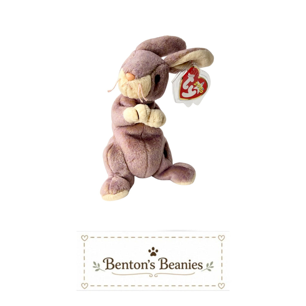 Springy the Rabbit TY Beanie Baby | Mint Heart & Tush Tag