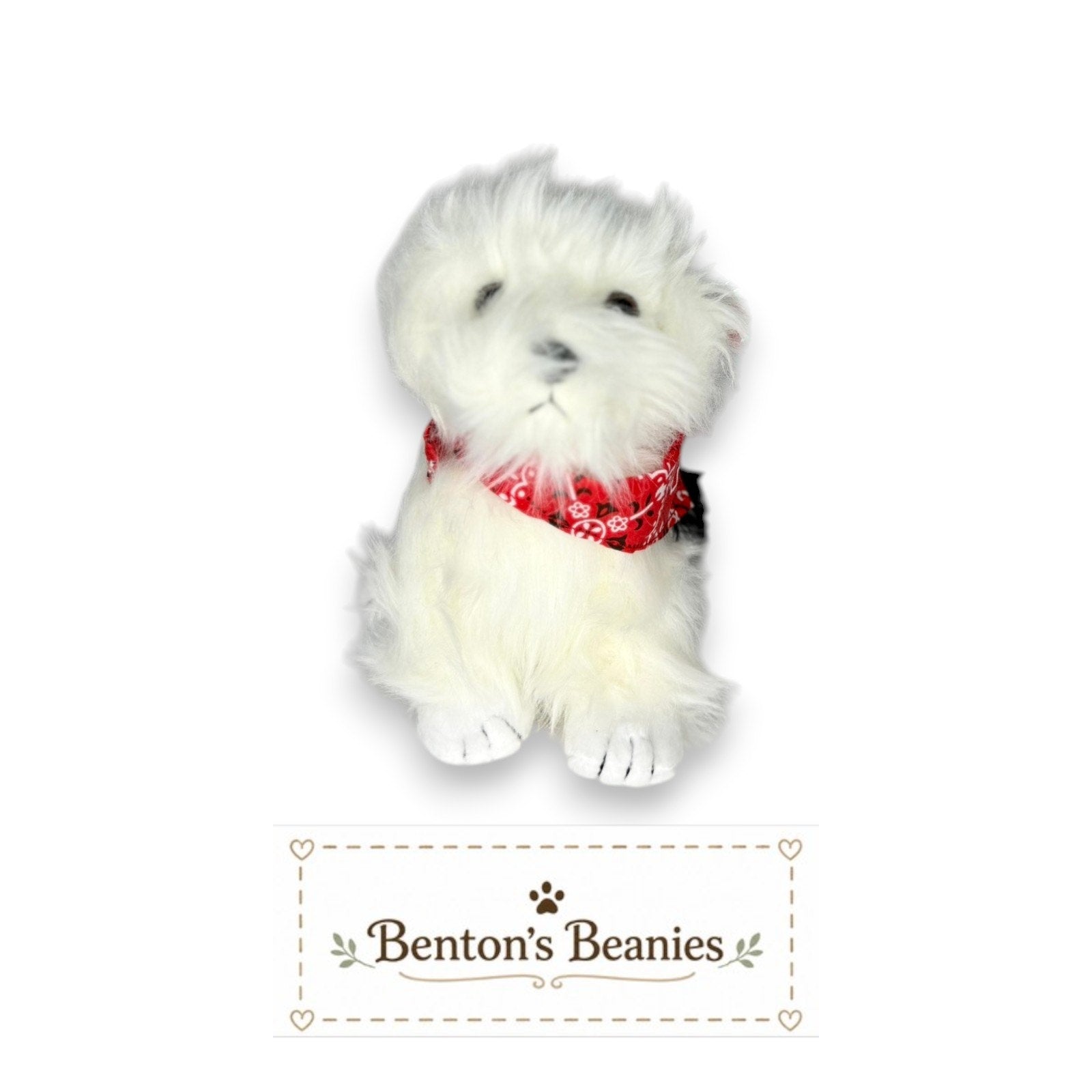 Hobo the Dog TY Beanie Baby | Mint Heart & Tush Tag