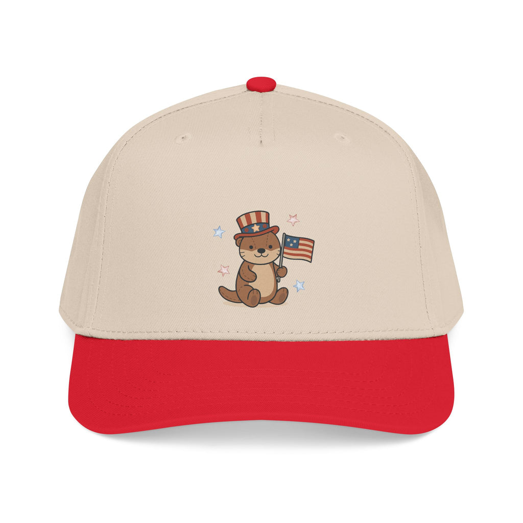 Patriotic Otter Summer Series Baseball Cap