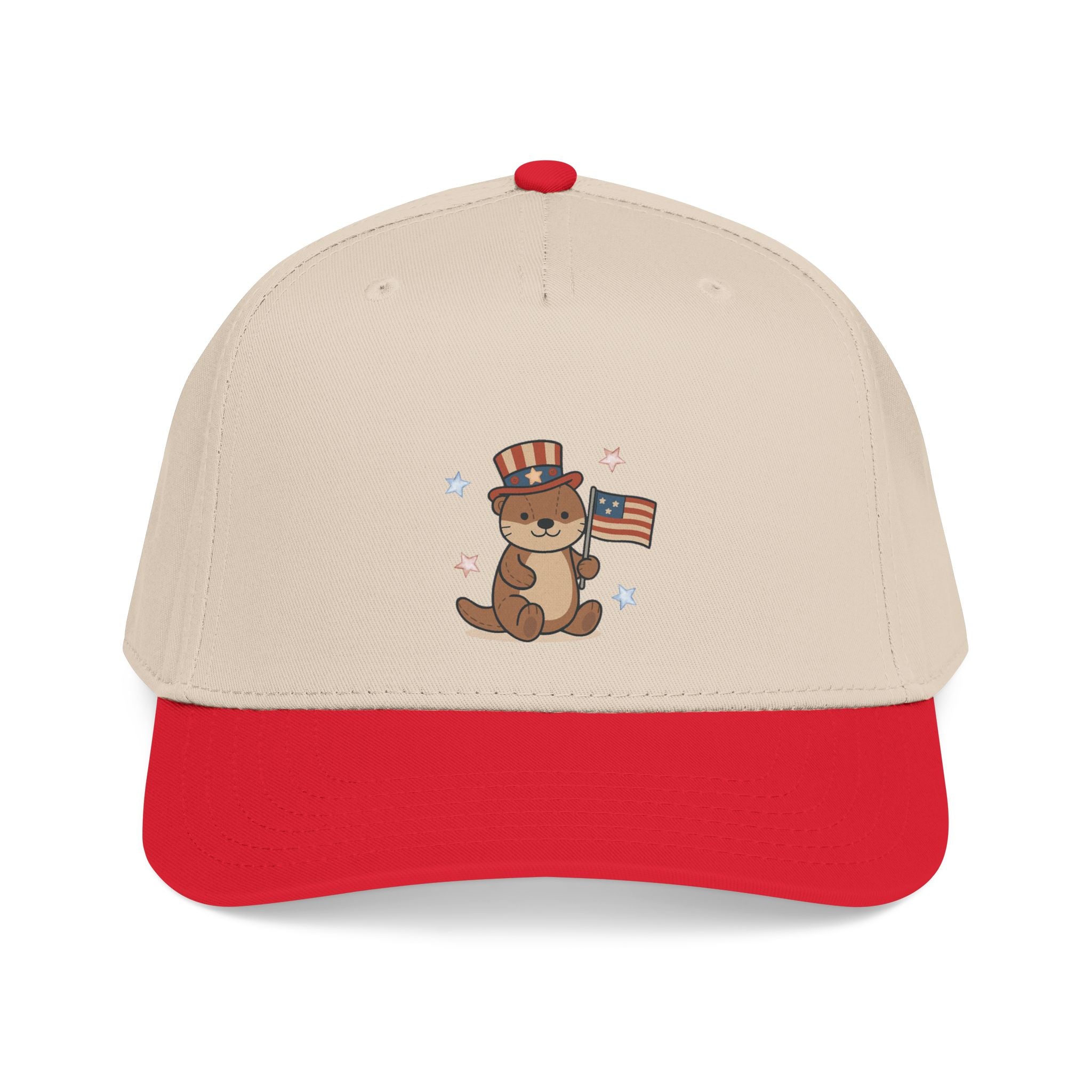 Patriotic Otter Summer Series Baseball Cap
