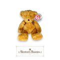Huntley the Bear TY Beanie Baby | Mint Heart & Tush Tag