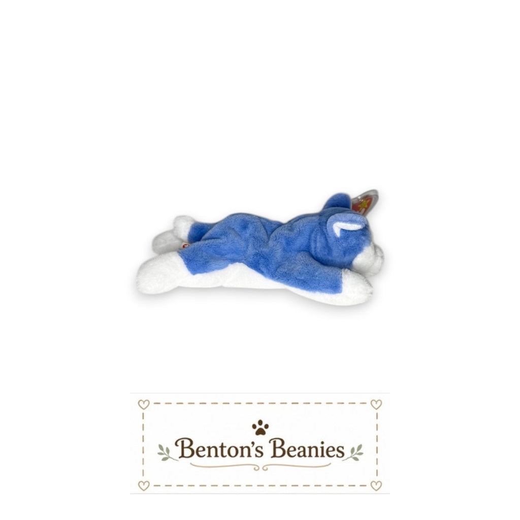 Nanook II the Husky TY Beanie Baby | Mint Heart & Tush Tag