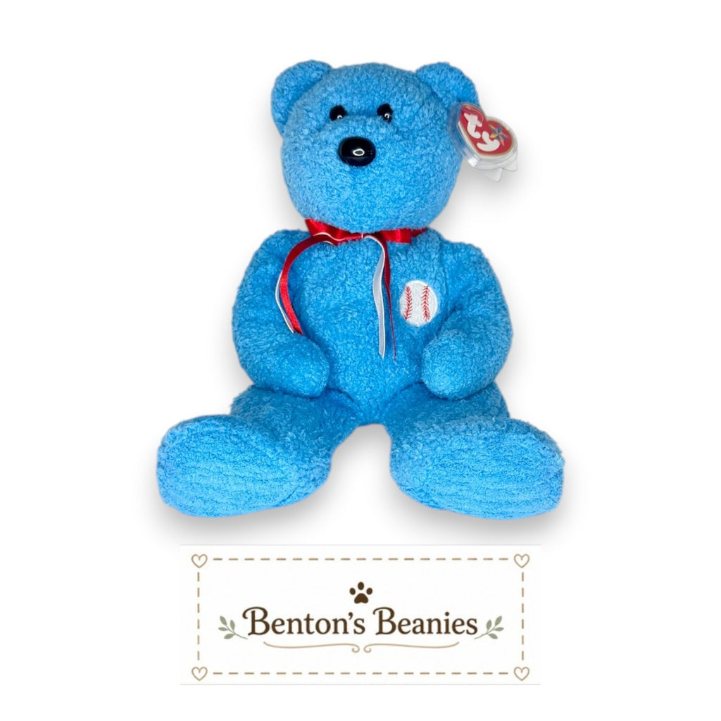 Addison the Baseball Bear Beanie Buddies | Mint Tag