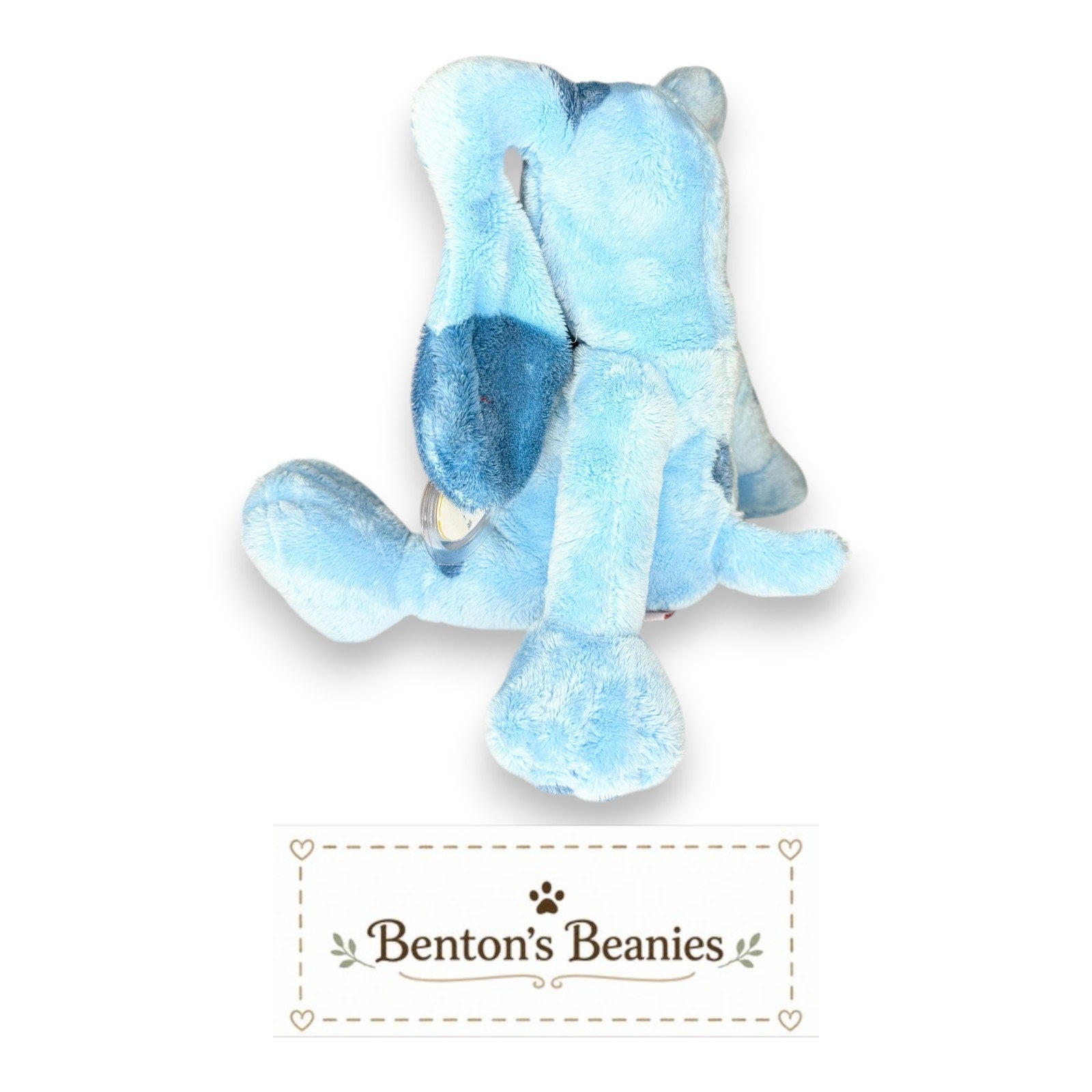 Blue's Clues TY Beanie Buddies | Mint Heart & Tush Tags