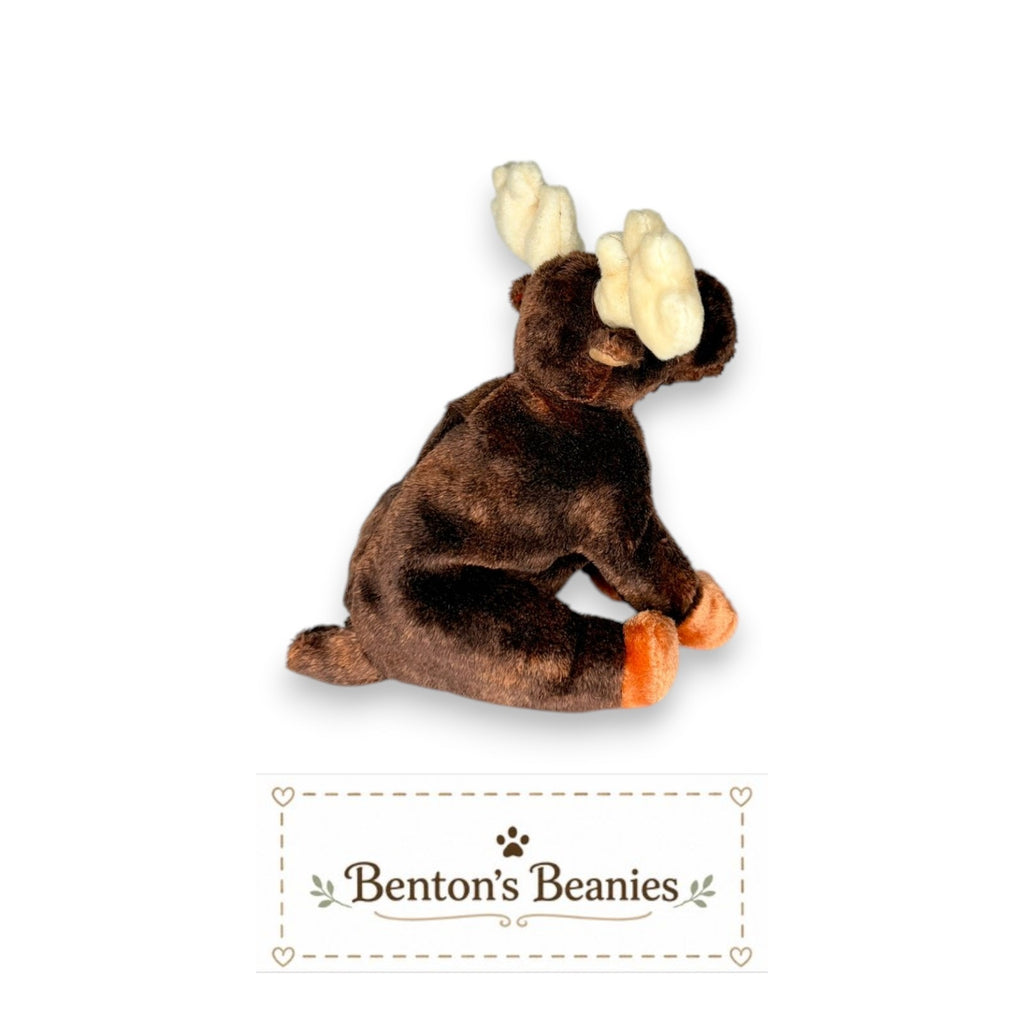 Zeus the Moose TY Beanie Baby | Mint Heart & Tush Tag