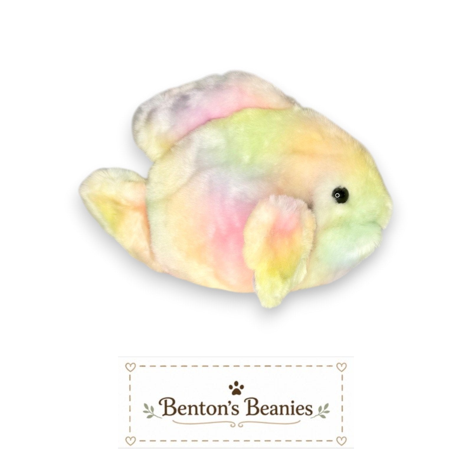 Coral the Fish TY Beanie Buddies | Mint Tags