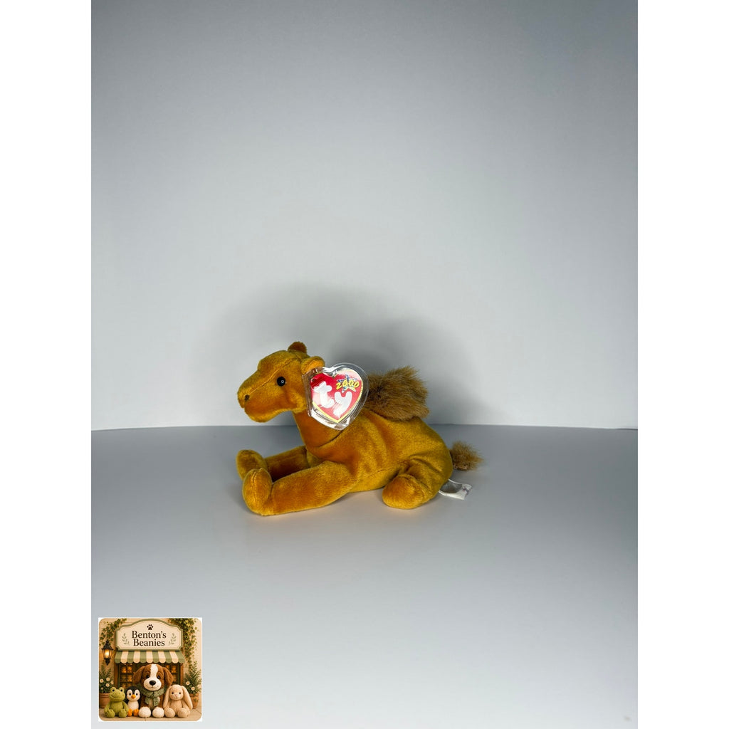 Niles the Camel TY Beanie Baby | Mint Heart & Tush Tag