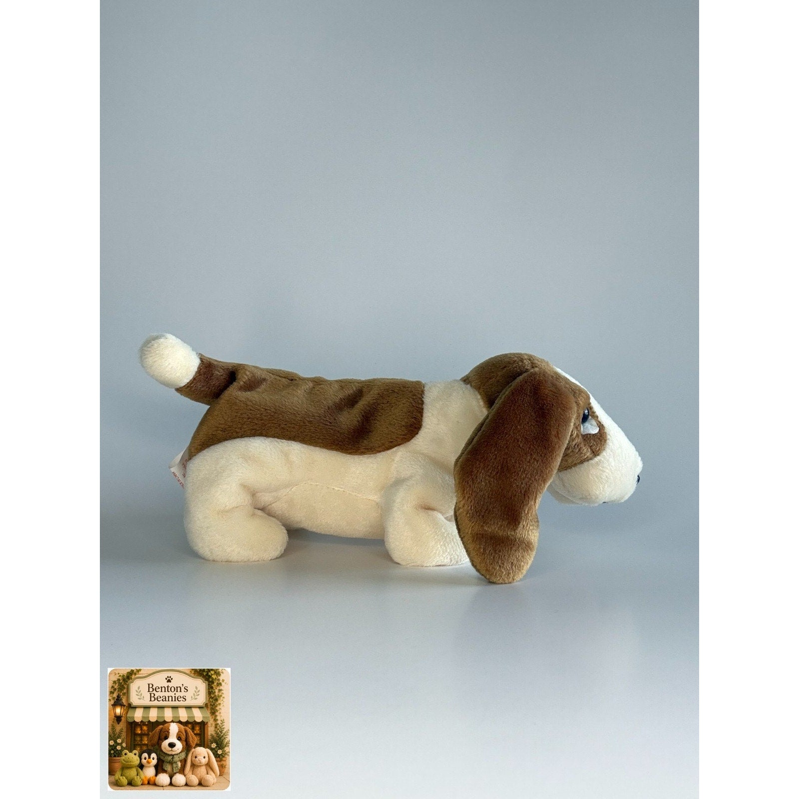 Tracker the Dog TY Beanie Baby | Mint Heart & Tush Tag