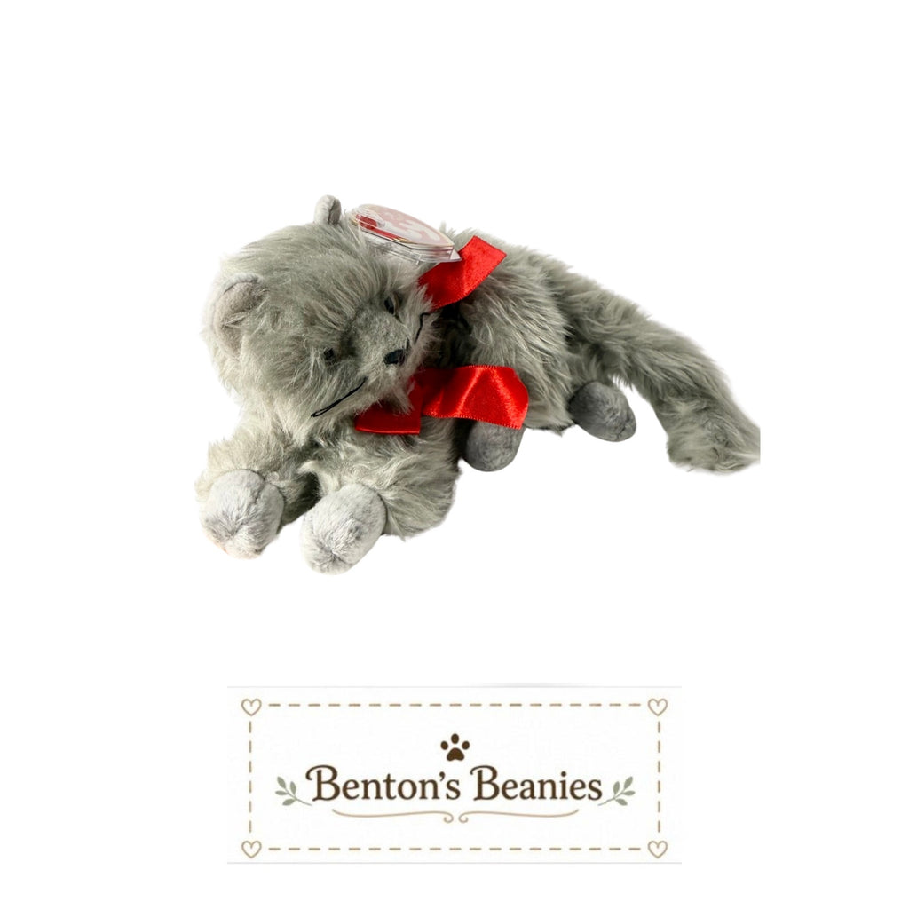 Beani the Cat TY Beanie Baby | Mint Heart & Tush Tag