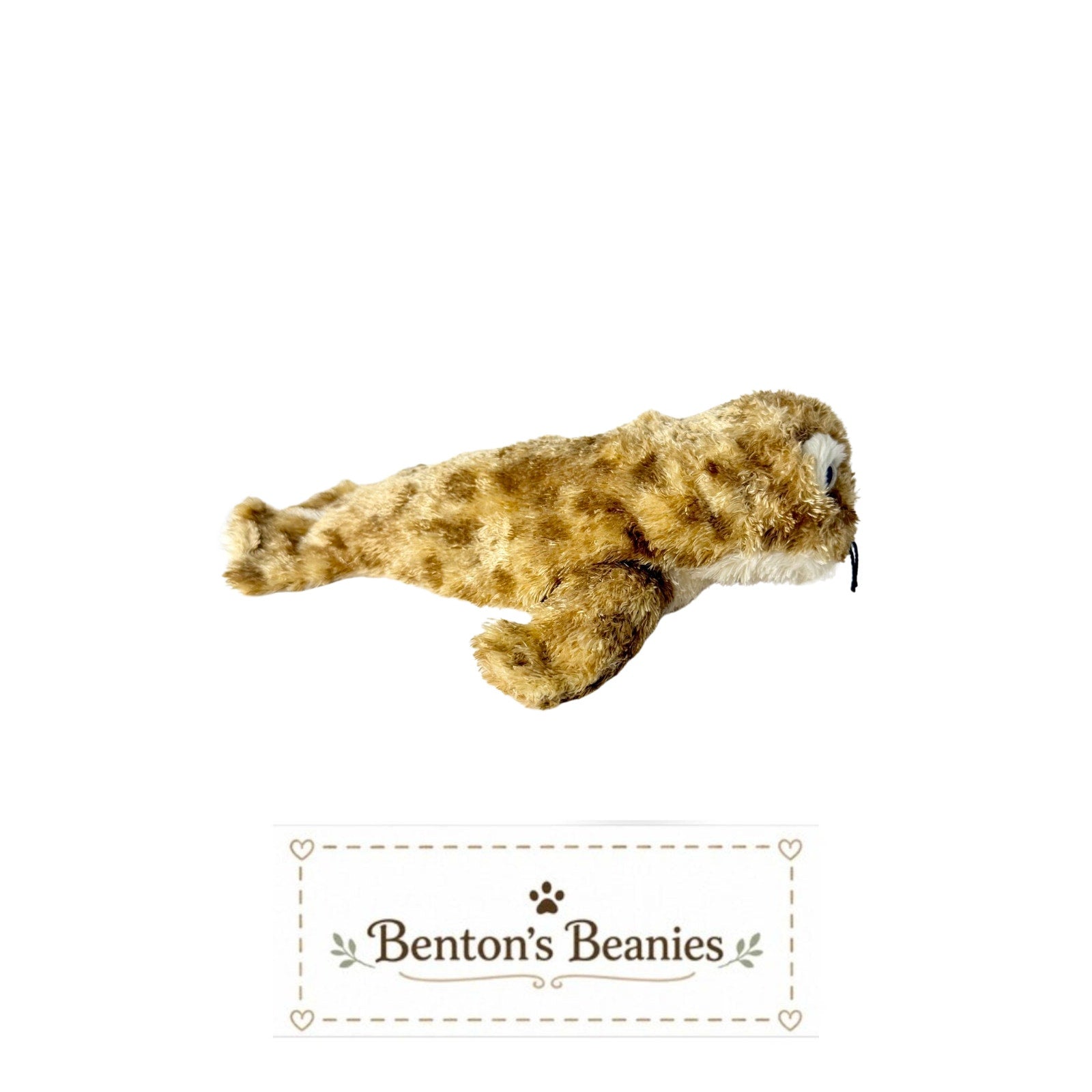 Fins the Seal TY Beanie Baby | Mint Heart & Tush Tag