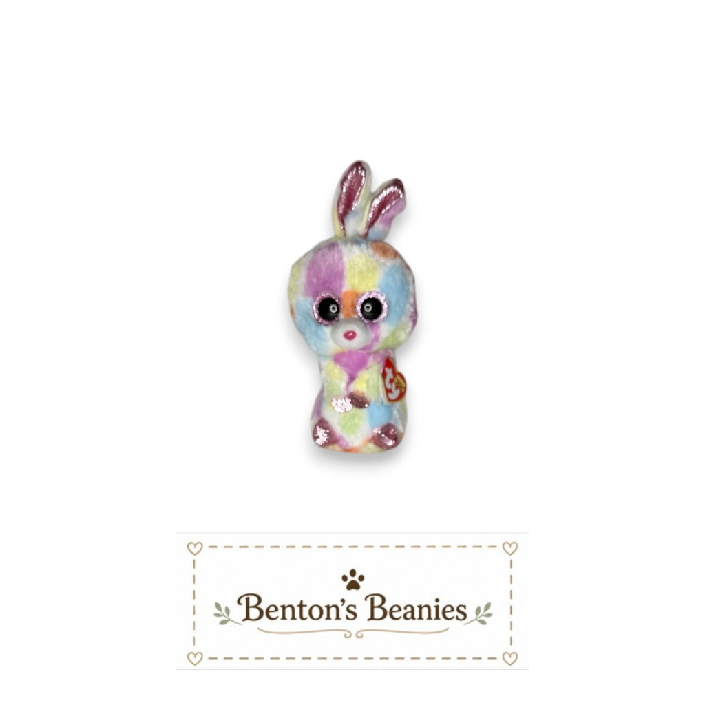 Bloomy the Bunny TY Beanie Boo | Mint Heart Tags