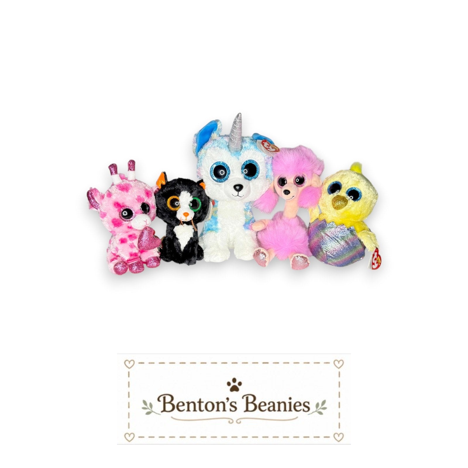 TY Beanie Boo Party | Mint Heart Tags