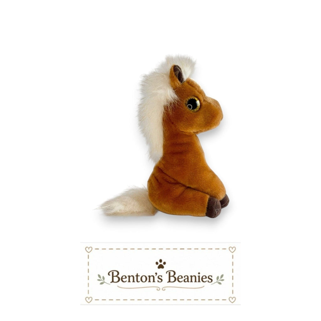 Morty the Horse TY Beanie Baby | Mint Heart & Tush Tafg