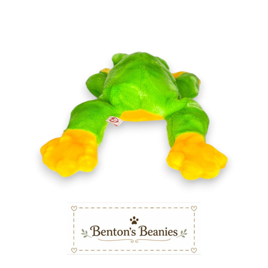 Smoochy the Frog TY Beanie Buddies | Mint Heart & Tush Tags