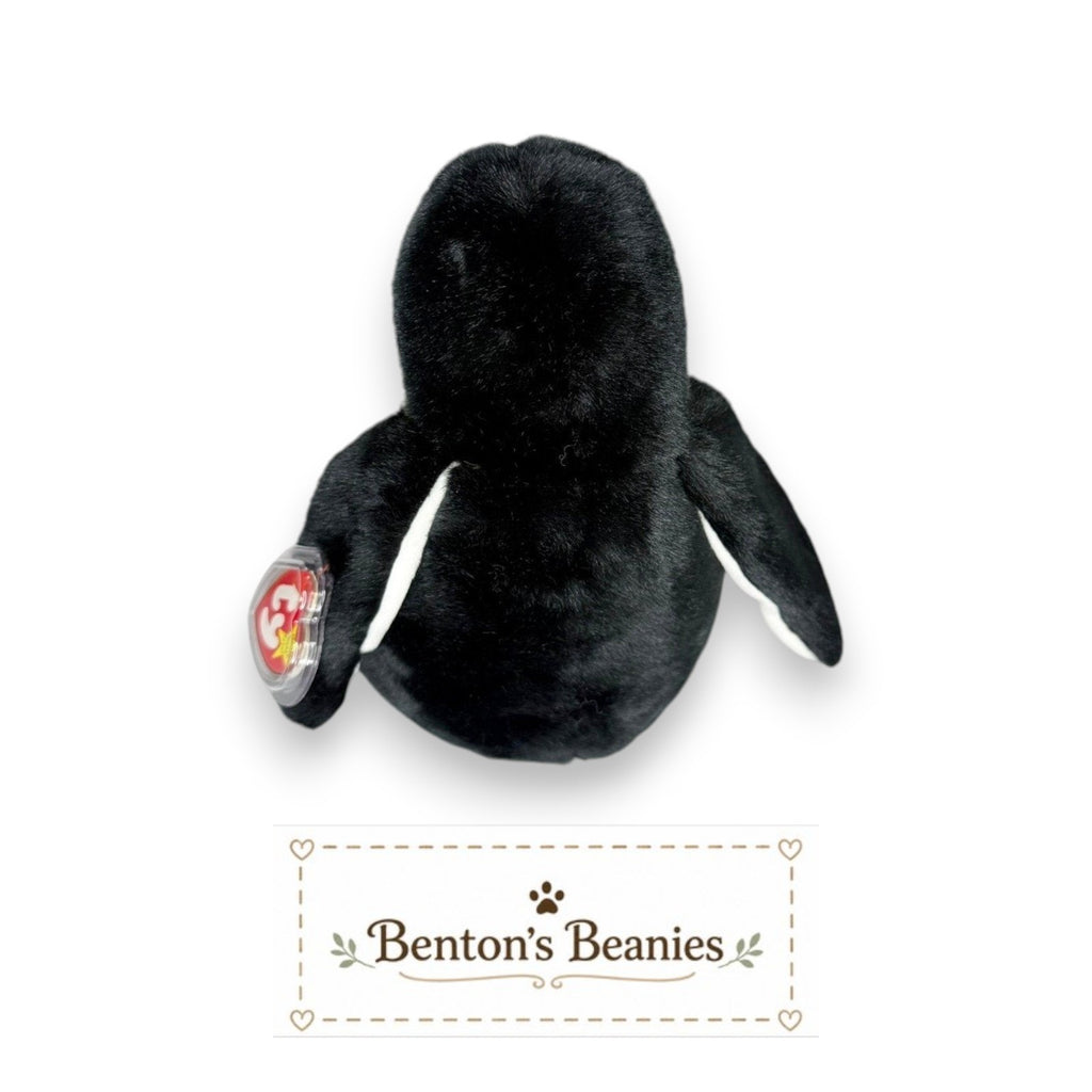 Waddle the Penguin TY Beanie Buddy | Mint Tags