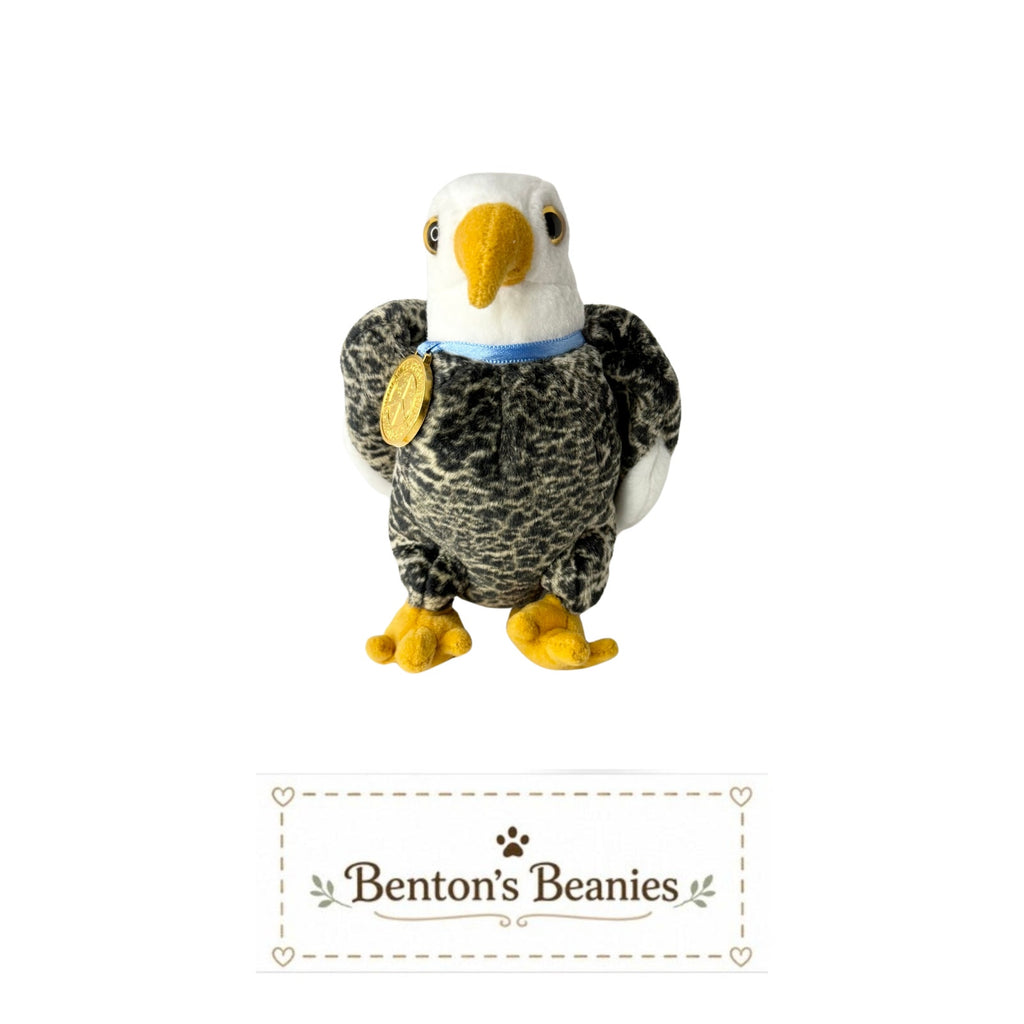 Valor the Eagle TY Beanie Baby | Mint Heart & Tush Tag