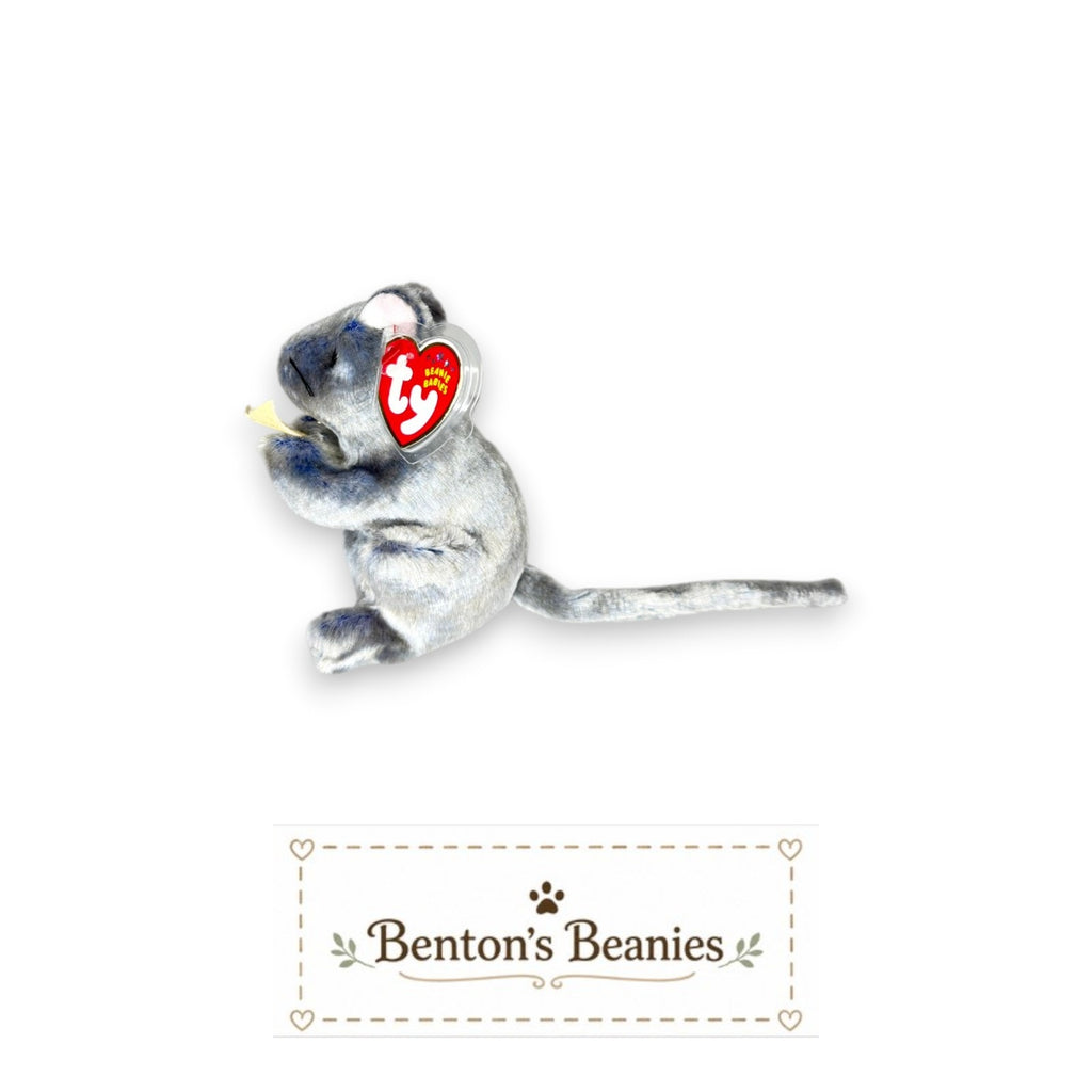 Cheddar the Mouse TY Beanie Baby | Mint Tags