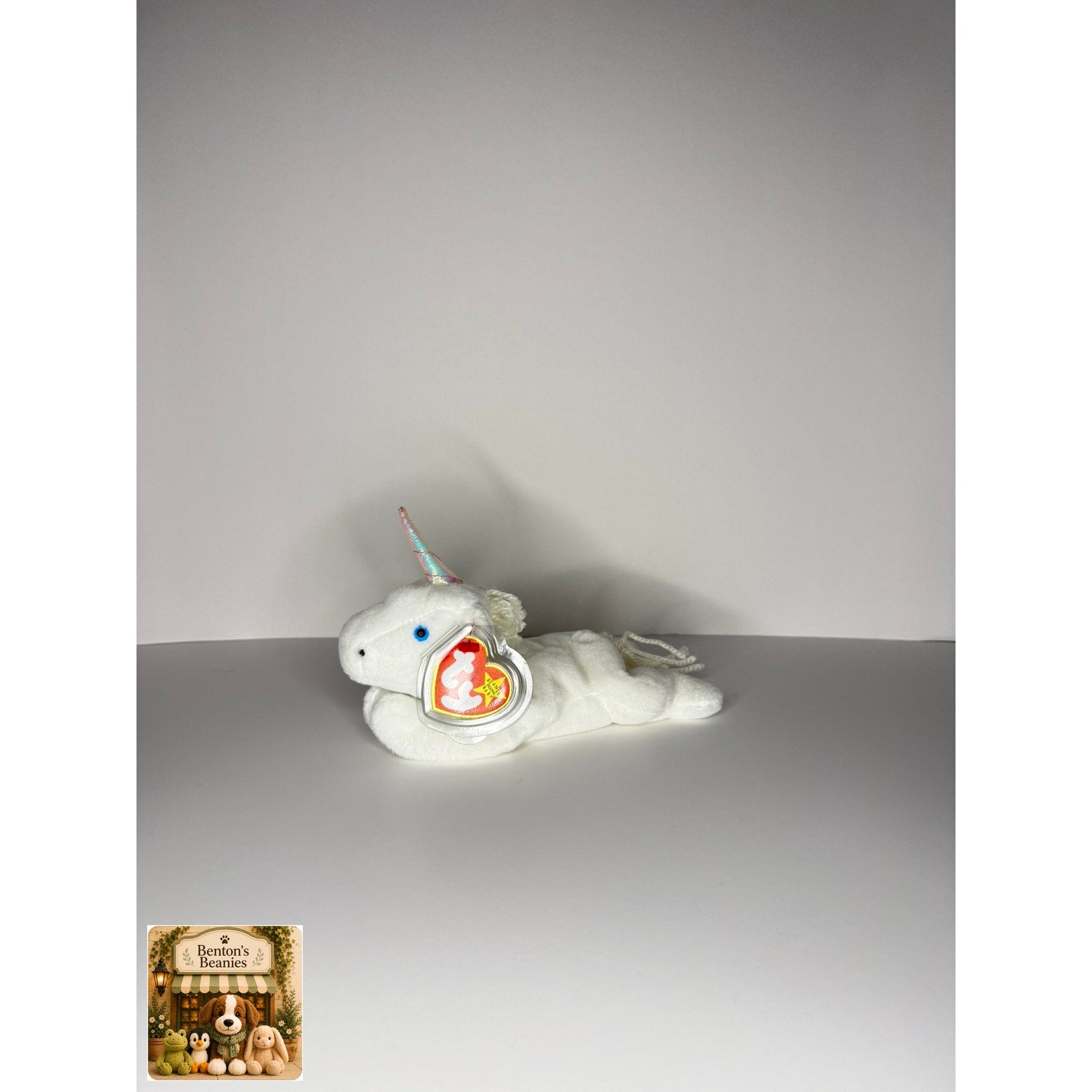 Mystic the Unicorn TY Beanie Baby | (Shiny) Mint Tags