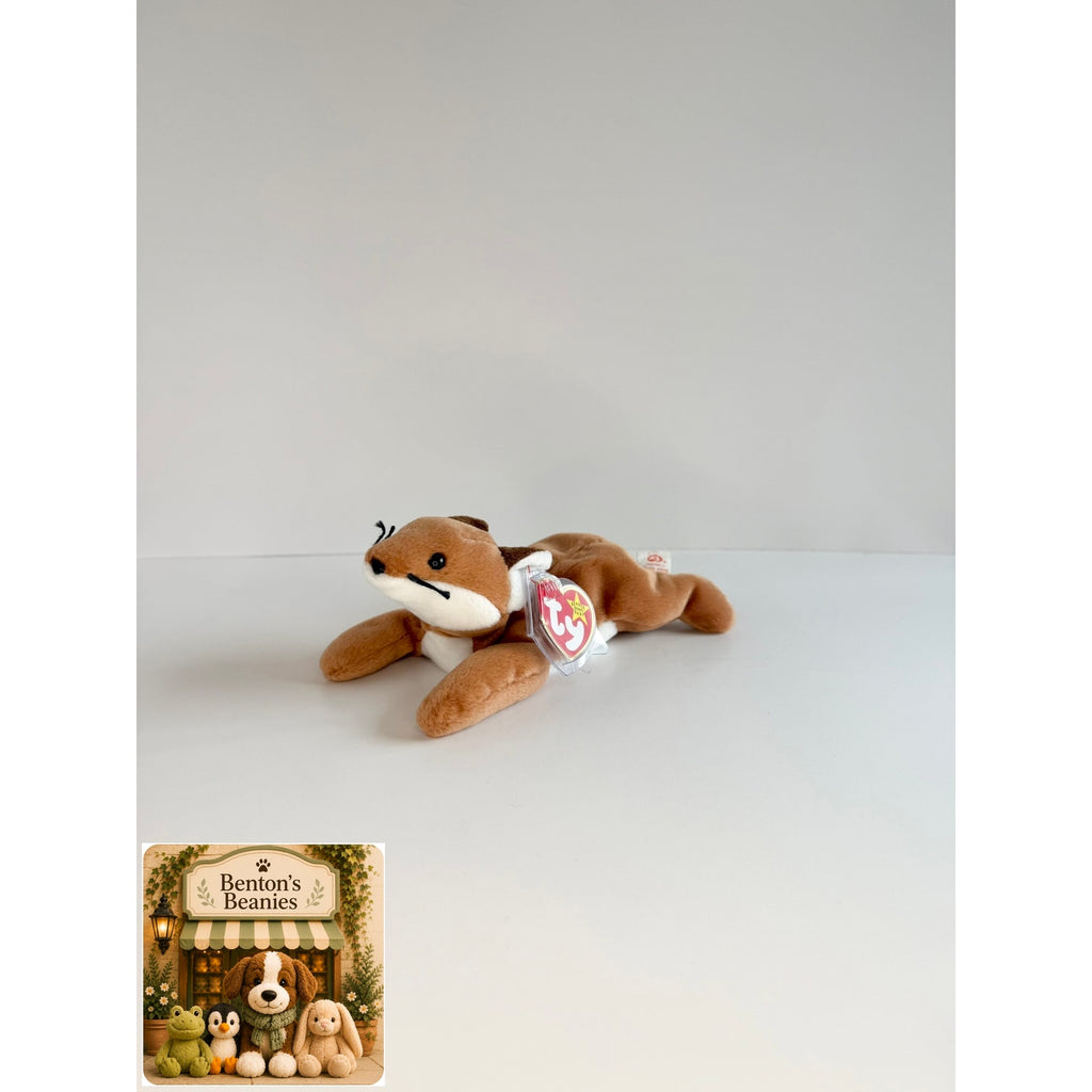 Sly the Fox TY Beanie Baby | Mint Heart & Tush Tag