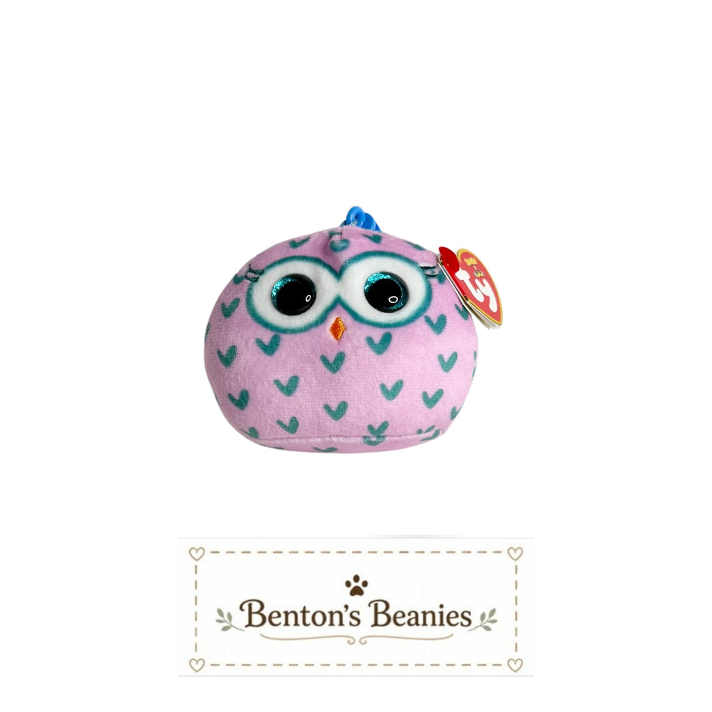 Winks the Owl TY Keyclip | New | Mint with Tags
